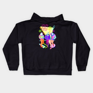 NIGHT ON THE TOWN Kids Hoodie